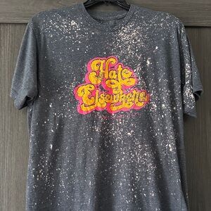 Southern bliss T-shirt with text “hate elsewhere it’s unwelcome here” size xl